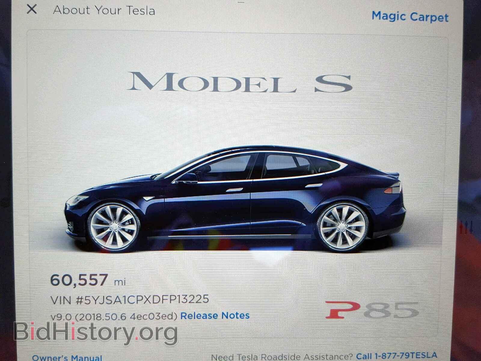 2013 TESLA MODEL S - VIN: 5YJSA1CPXDFP13225 - Фото 8