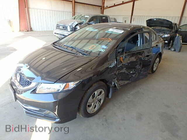 2014 HONDA CIVIC - VIN: 2HGFB2F59EH537778 - Фото 2