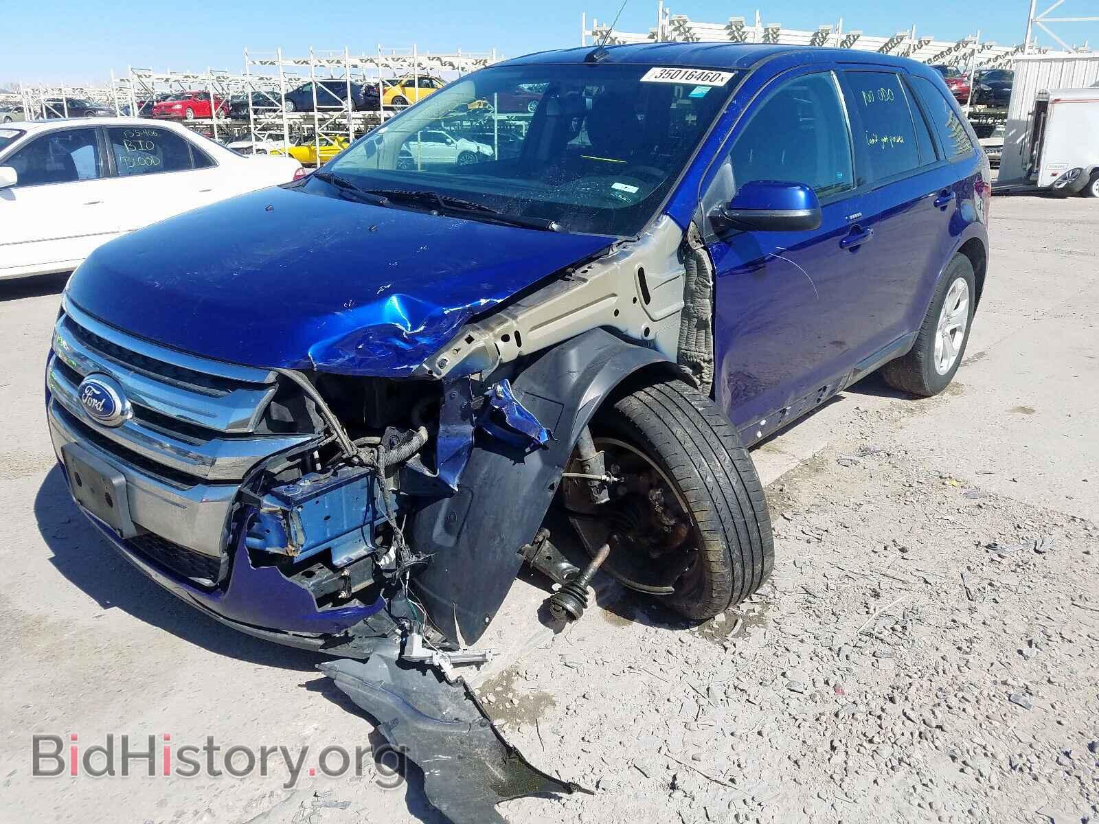 2013 FORD EDGE - VIN: 2FMDK4JC1DBA48750 - Фото 2