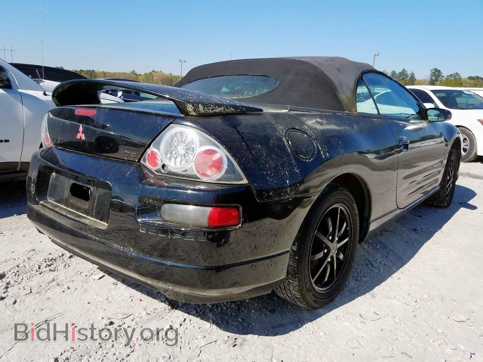 2001 MITSUBISHI ECLIPSE - VIN: 4A3AE45G01E224602 - Photo 4