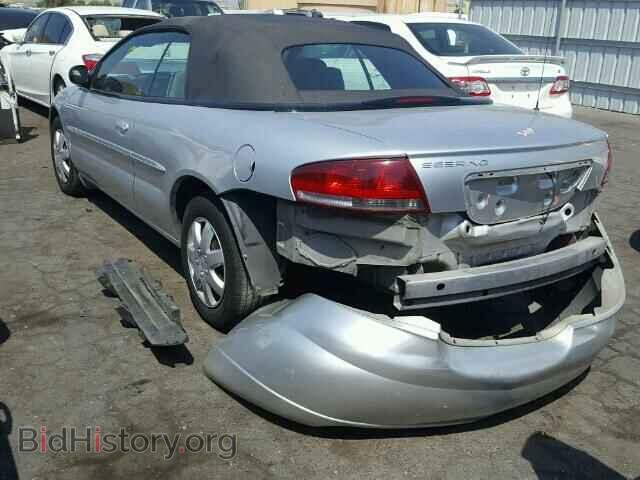 2002 CHRYSLER SEBRING - VIN: 1C3EL45X32N303472 - Фото 3