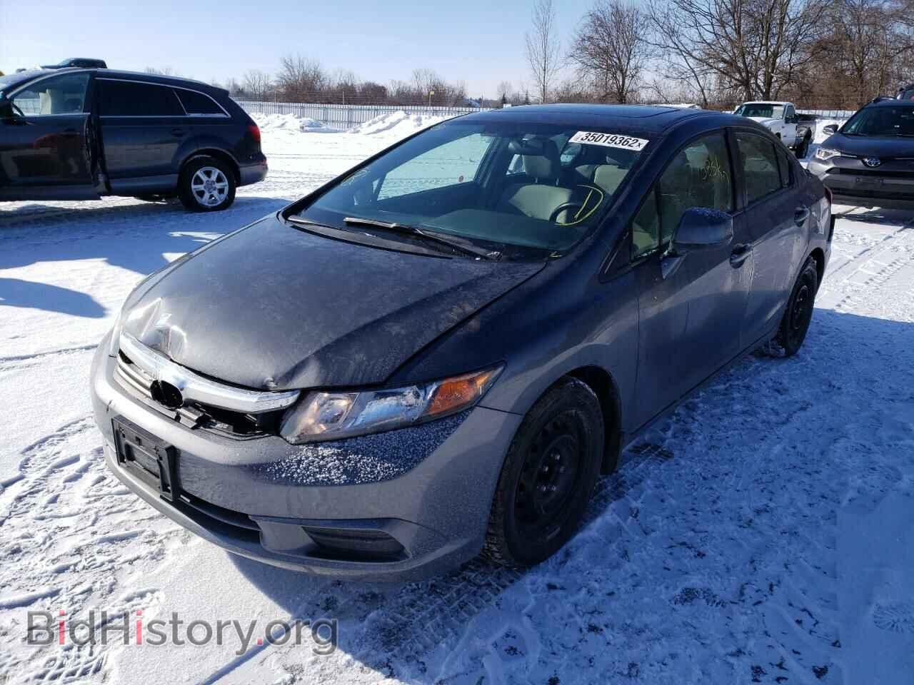2012 HONDA CIVIC - VIN: 2HGFB2F52CH027169 - Фото 2