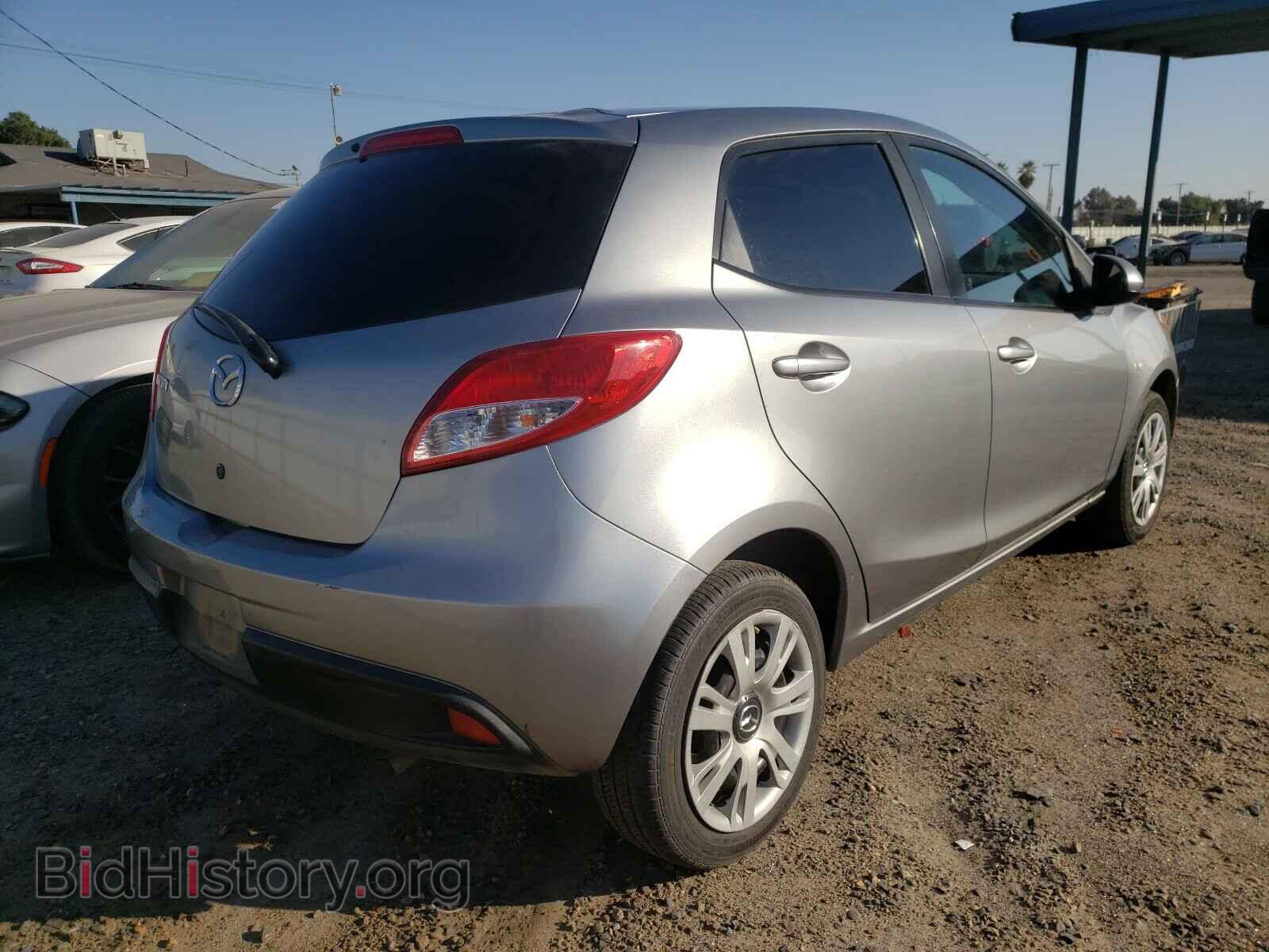 2014 MAZDA 2 - VIN: JM1DE1KZ8E0183028 - Фото 4