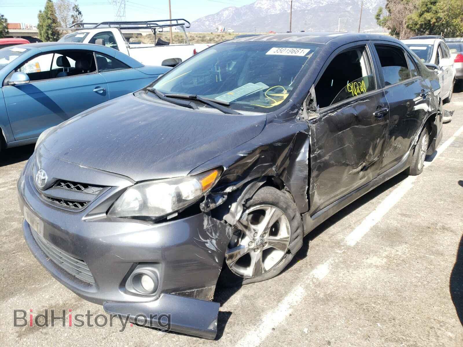 2012 TOYOTA COROLLA - VIN: 2T1BU4EE5CC811411 - Фото 2