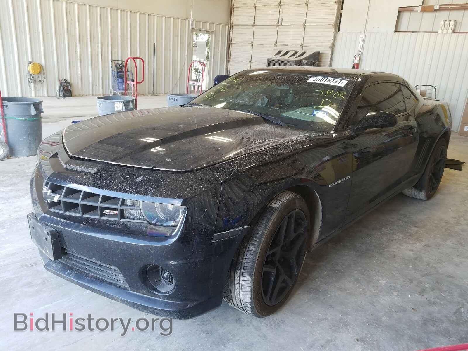 2013 CHEVROLET CAMARO - VIN: 2G1FT1EWXD9214101 - Фото 2