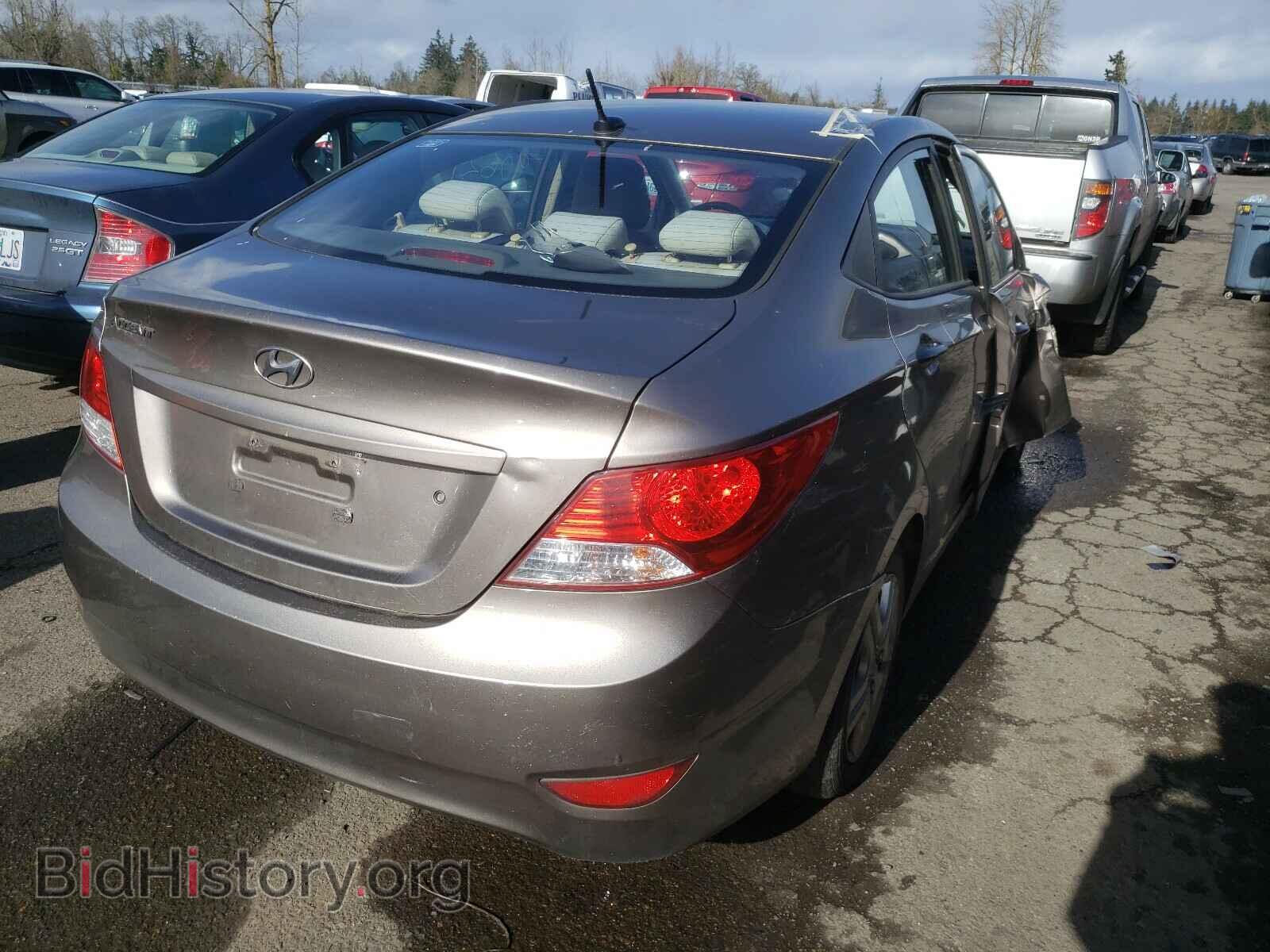 2012 HYUNDAI ACCENT - VIN: KMHCT4AE6CU096554 - Фото 4