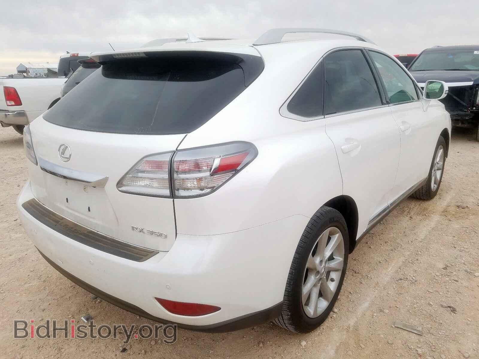 2012 LEXUS RX350 - VIN: 2T2ZK1BA9CC069255 - Фото 4