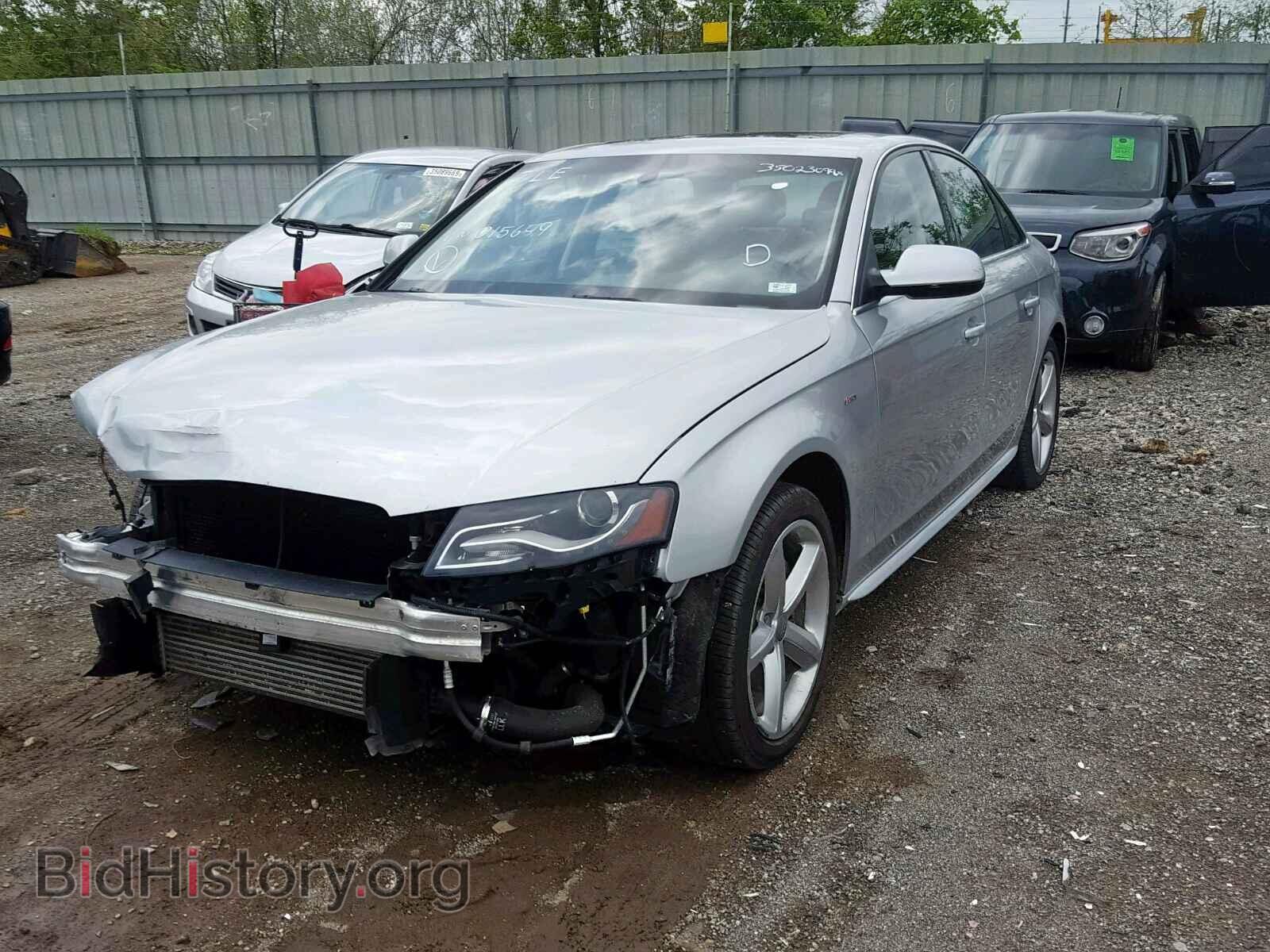 2012 AUDI A4 - VIN: WAUFFAFL0CN015649 - Фото 2