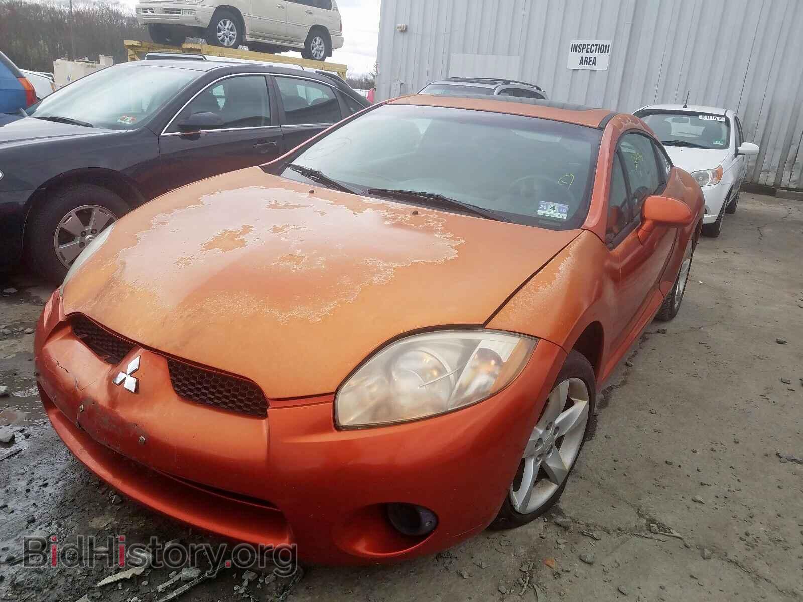 2006 MITSUBISHI ECLIPSE - VIN: 4A3AK24F66E037698 - Photo 2