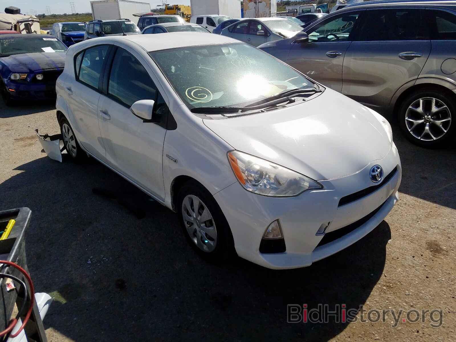 Photo JTDKDTB31C1028006 - TOYOTA PRIUS 2012