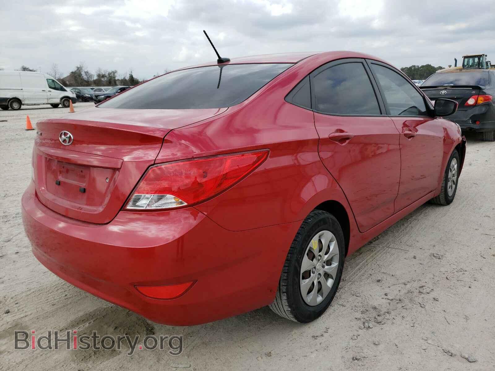 2015 HYUNDAI ACCENT - VIN: KMHCT4AE6FU917818 - Фото 4