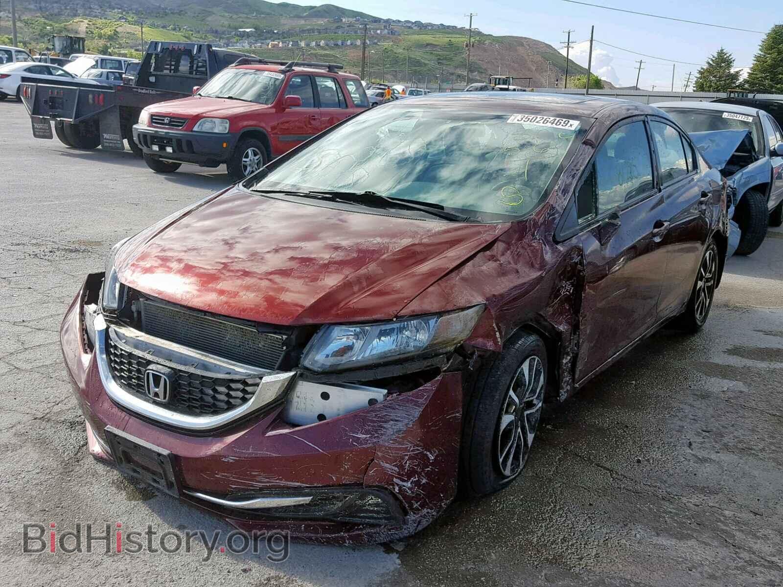2013 HONDA CIVIC - VIN: 19XFB2F80DE045143 - Фото 2
