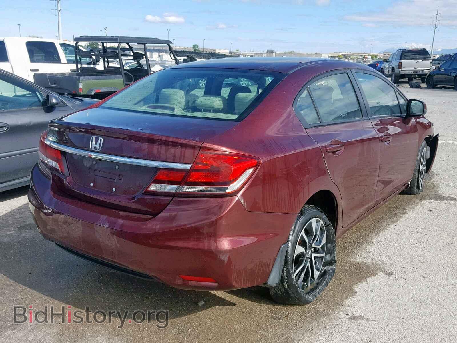 2013 HONDA CIVIC - VIN: 19XFB2F80DE045143 - Фото 4
