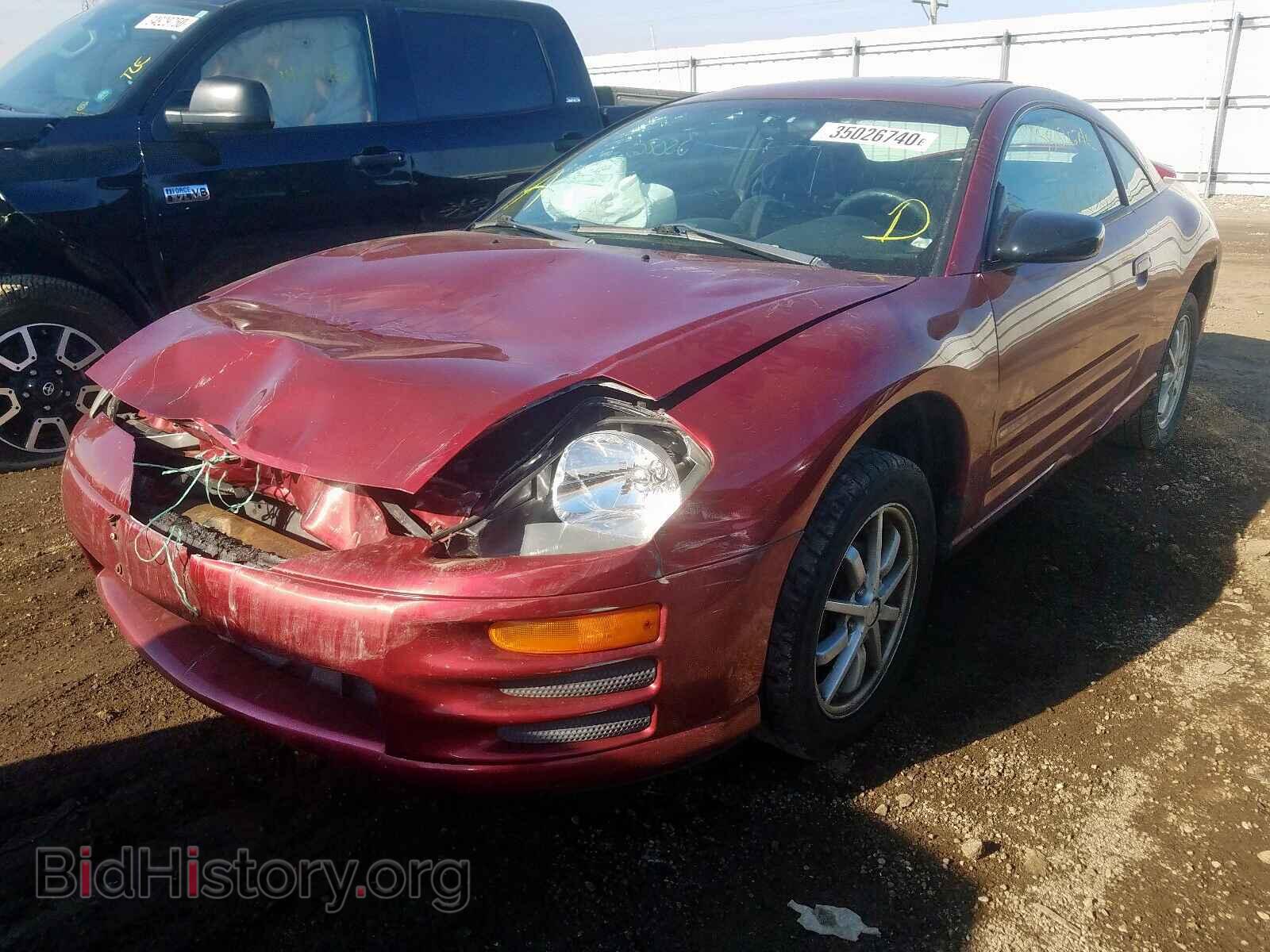 2001 MITSUBISHI ECLIPSE - VIN: 4A3AC44G11E164983 - Photo 2