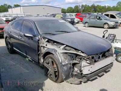 2007 Lexus LS460 LS 460, темно-серый — VIN JTHBL46F475007581, Copart