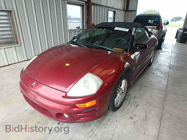2004 MITSUBISHI ECLIPSE - VIN: 4A3AE55H64E062042 - Фото 2