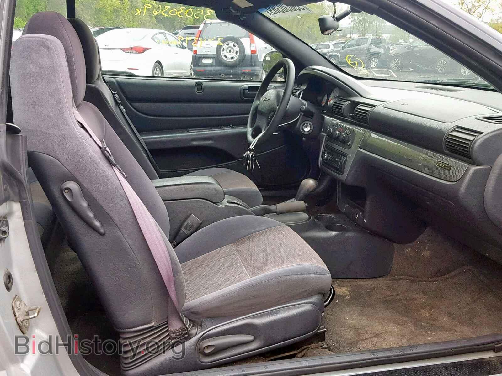 2004 CHRYSLER SEBRING - VIN: 1C3EL75RX4N334871 - Фото 5