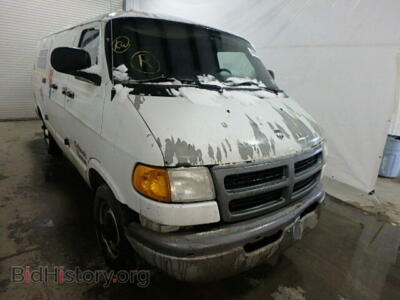 2003 Dodge RAM VAN RAM Van B2, white — VIN 2D7JB21Y23K509059, Copart