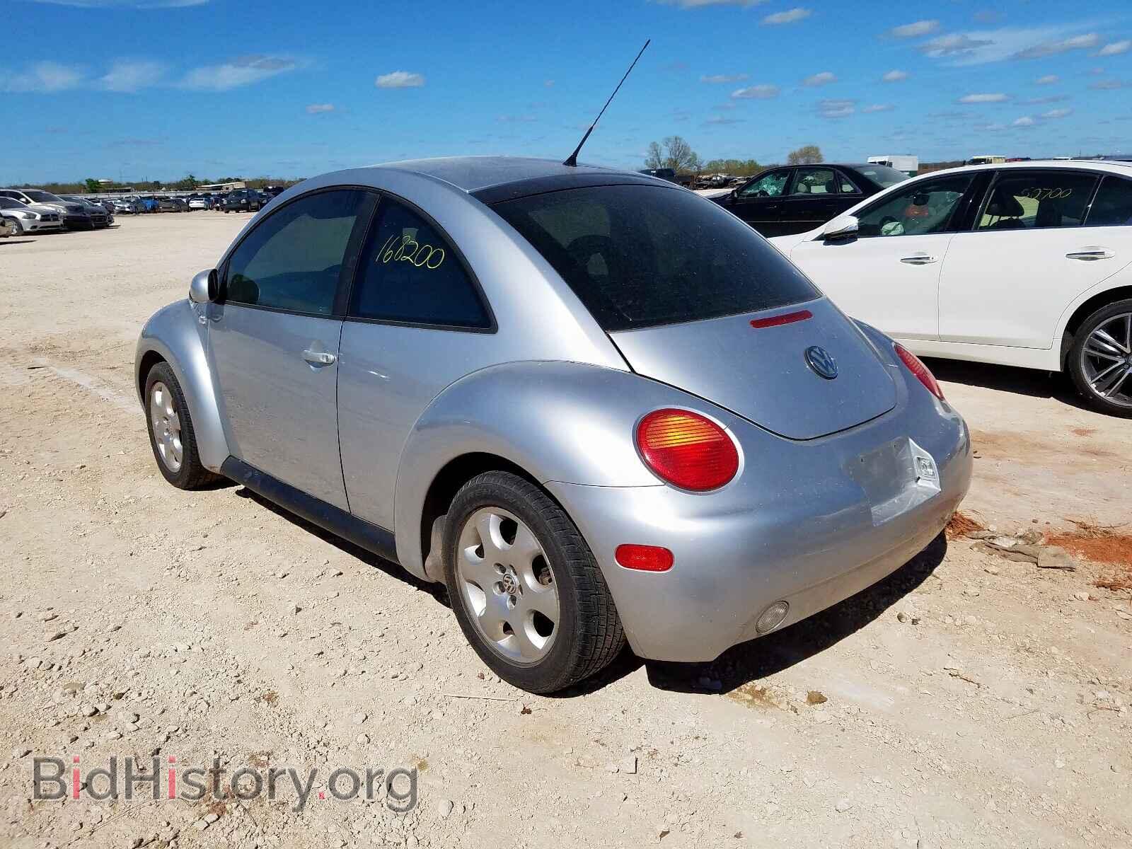 2002 VOLKSWAGEN BEETLE - VIN: 3VWCD21C12M406288 - Фото 3