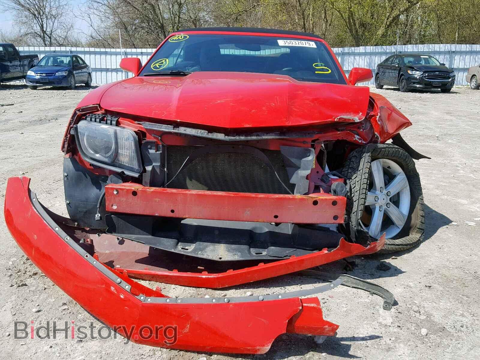 2013 CHEVROLET CAMARO - VIN: 2G1FC3D32D9234121 - Фото 9