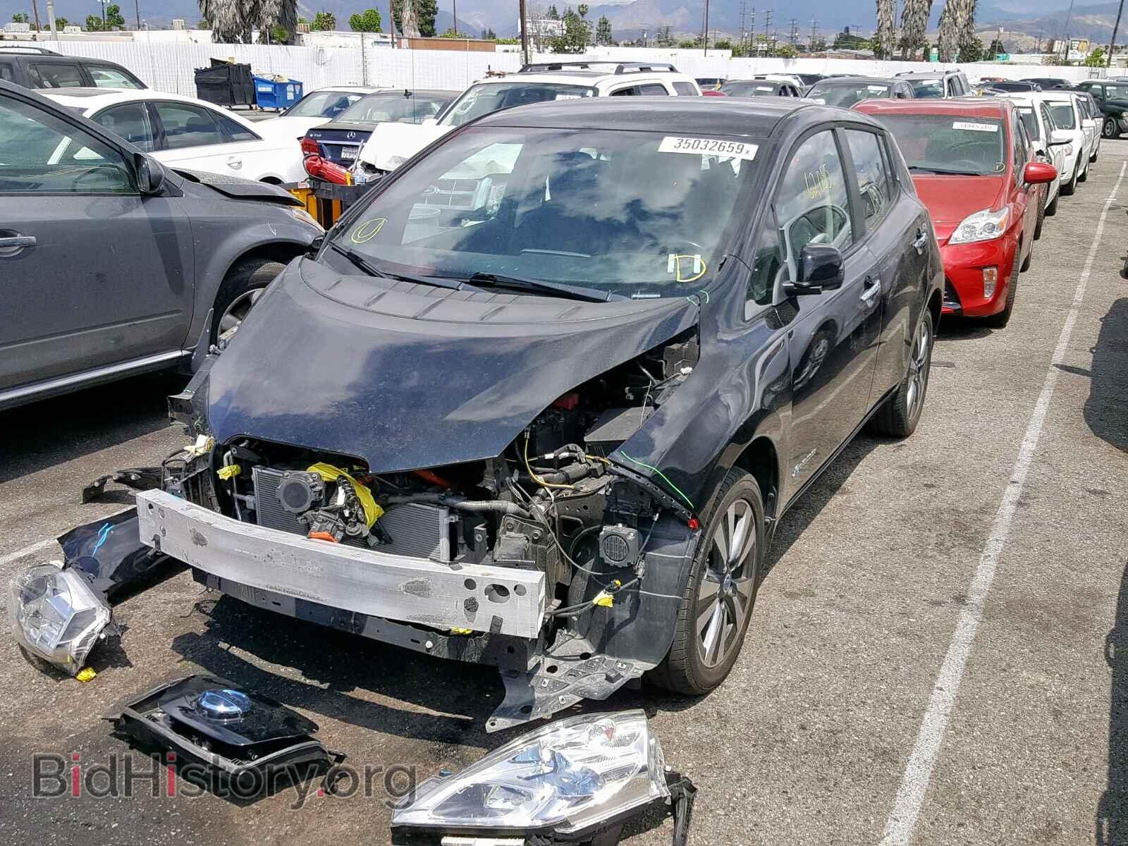 2013 NISSAN LEAF - VIN: 1N4AZ0CP4DC405548 - Фото 2