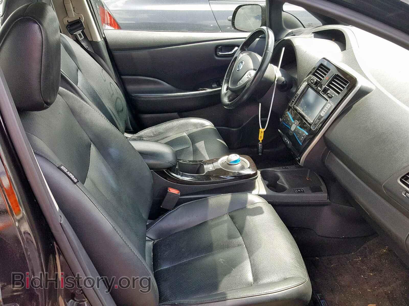 2013 NISSAN LEAF - VIN: 1N4AZ0CP4DC405548 - Фото 5