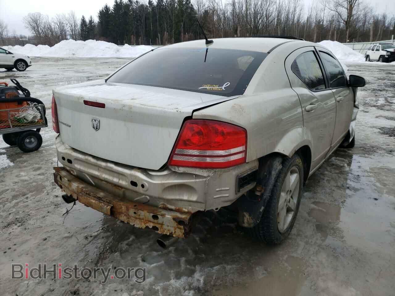2008 DODGE AVENGER - VIN: 1B3LD76M28N130933 - Фото 4