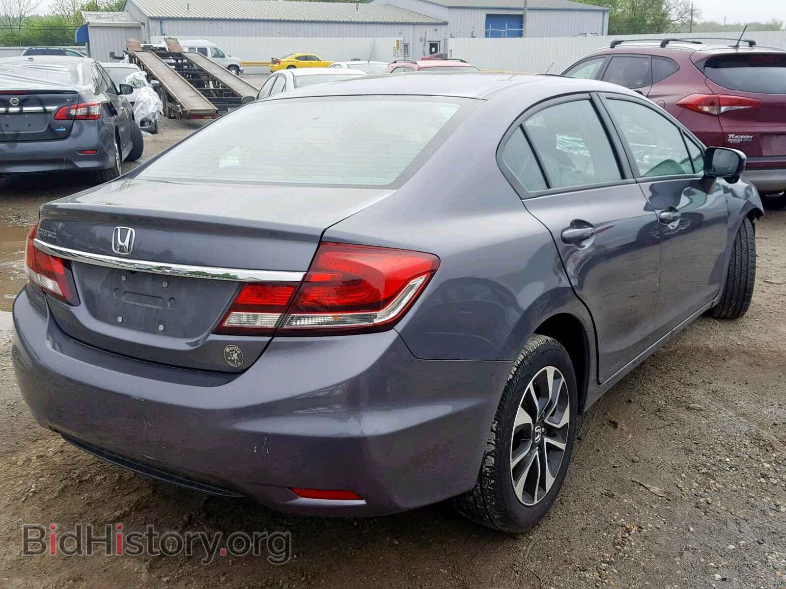 2014 HONDA CIVIC - VIN: 2HGFB2F85EH519854 - Фото 4