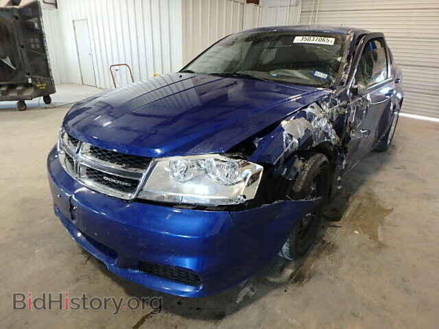 2012 DODGE AVENGER - VIN: 1C3CDZAB5CN148601 - Фото 2