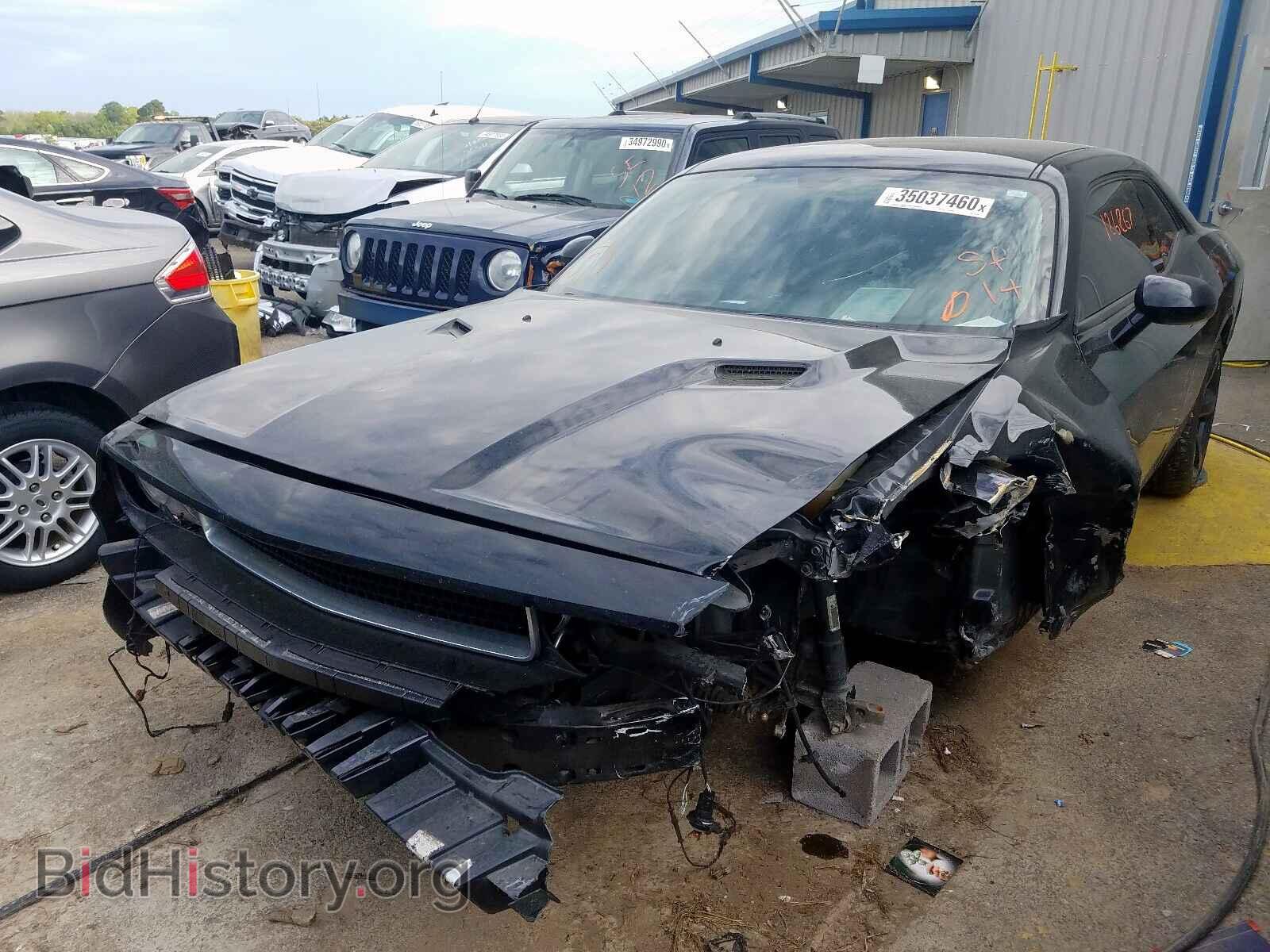 2014 DODGE CHALLENGER - VIN: 2C3CDYAGXEH307386 - Фото 2