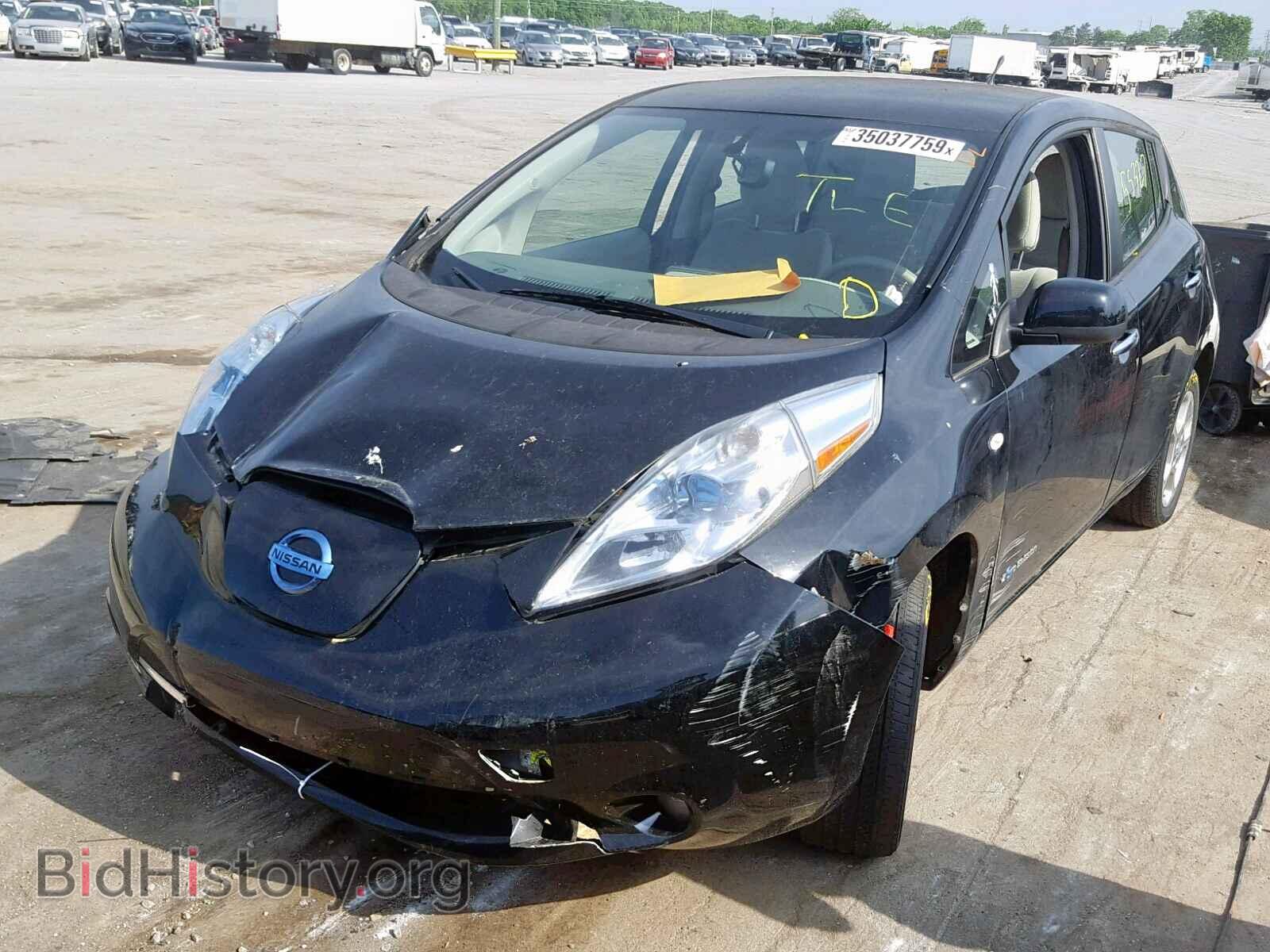 2011 NISSAN LEAF - VIN: JN1AZ0CP2BT001884 - Фото 2