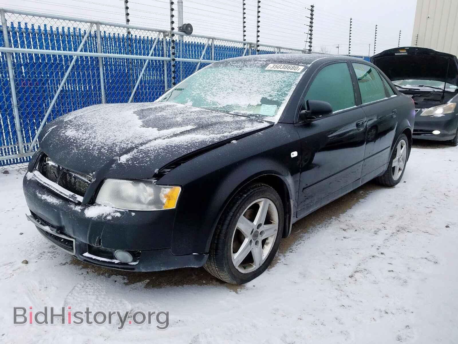 2005 AUDI A4 - VIN: WAULC68E25A114698 - Фото 2
