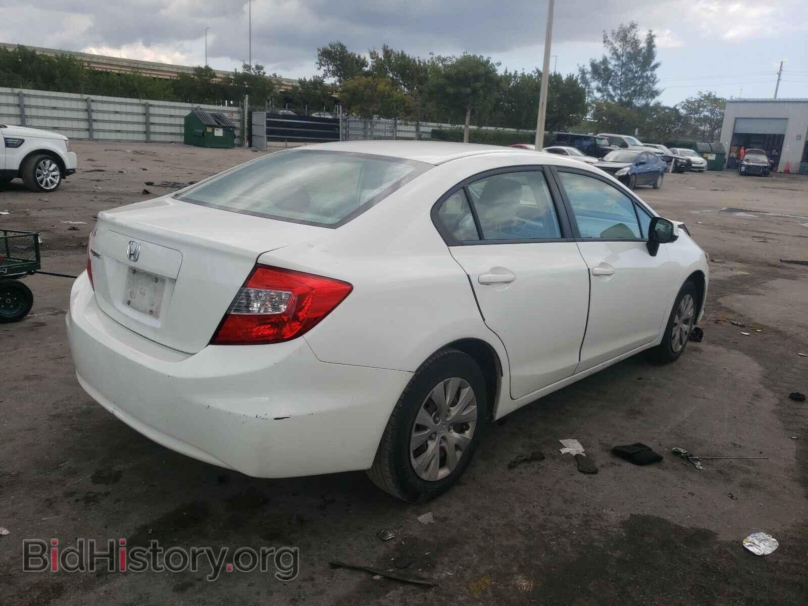 2012 HONDA CIVIC - VIN: 2HGFB2E55CH509216 - Фото 4