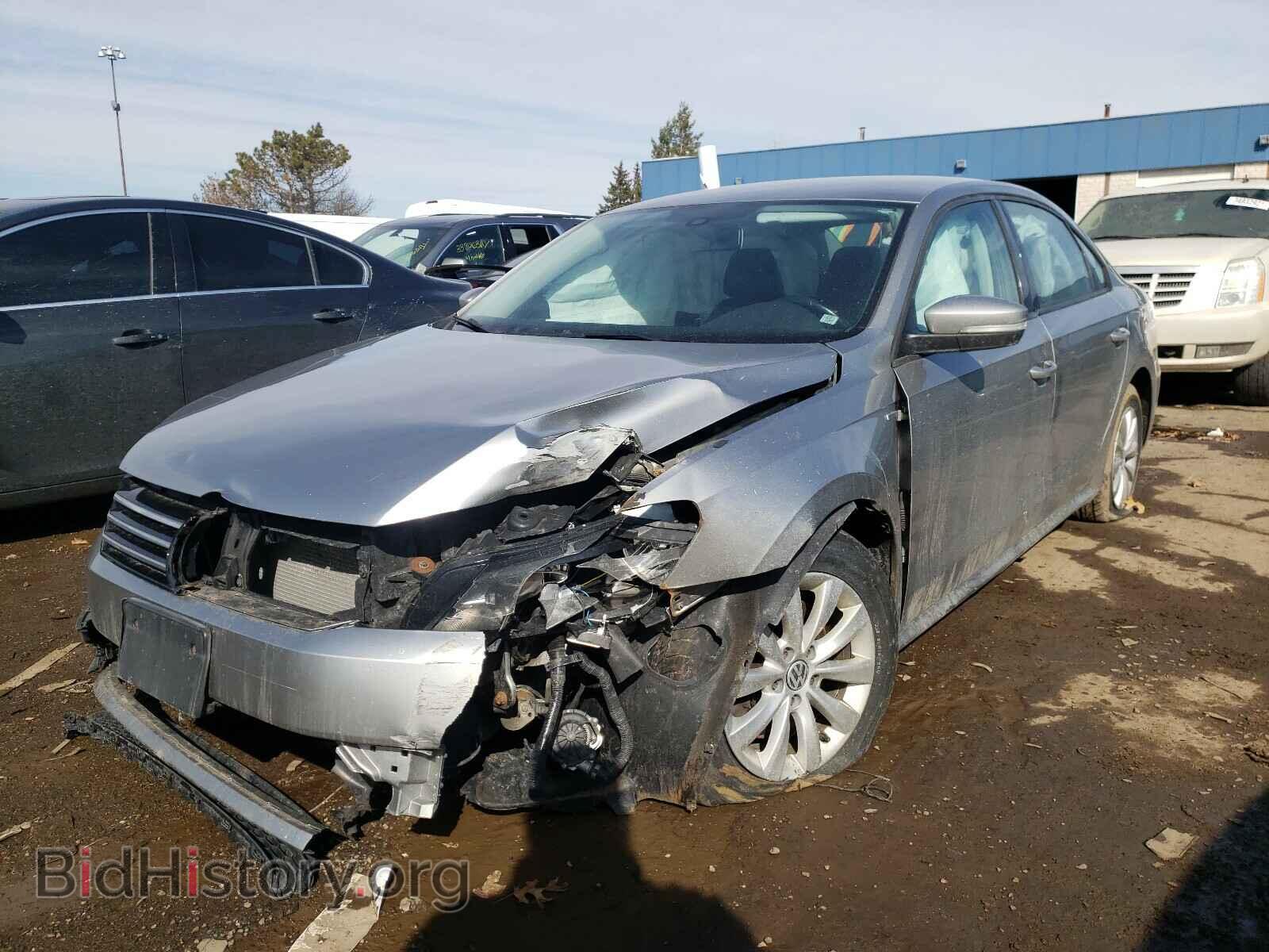 2014 VOLKSWAGEN PASSAT - VIN: 1VWAT7A34EC084694 - Фото 2