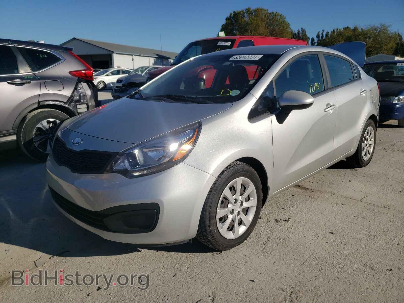 2013 KIA RIO - VIN: KNADM4A31D6217725 - Фото 2