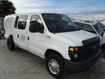 2010 Ford ECONOLINE, белый — VIN 1FTSE3EL5ADA46576, Copart