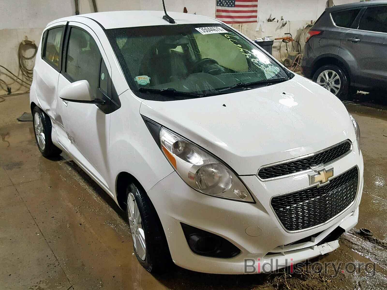 Chevrolet Spark 2013 Р±РµР»С‹Р№