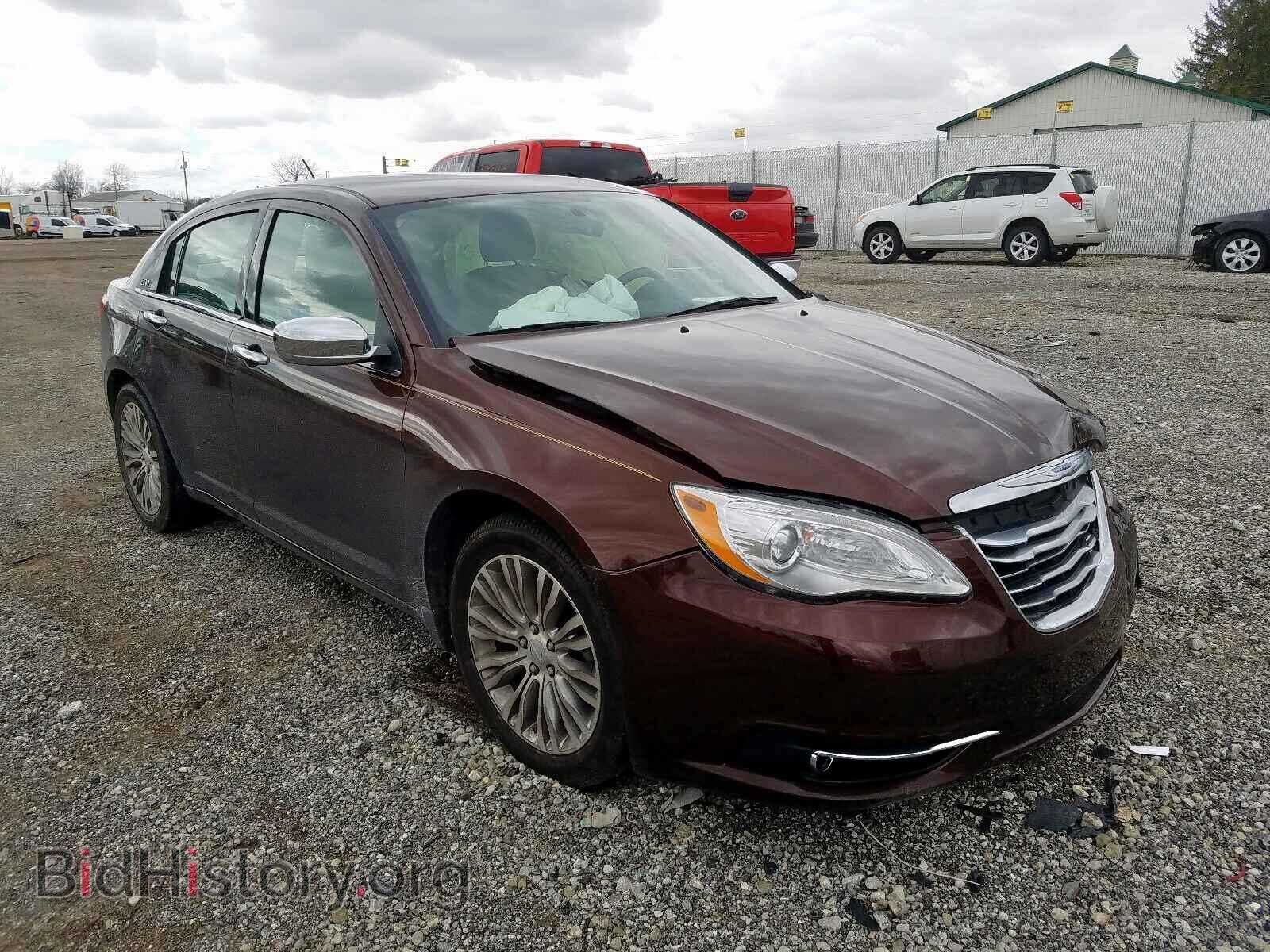 Фотография 1C3CCBCB9CN293020 - CHRYSLER 200 2012