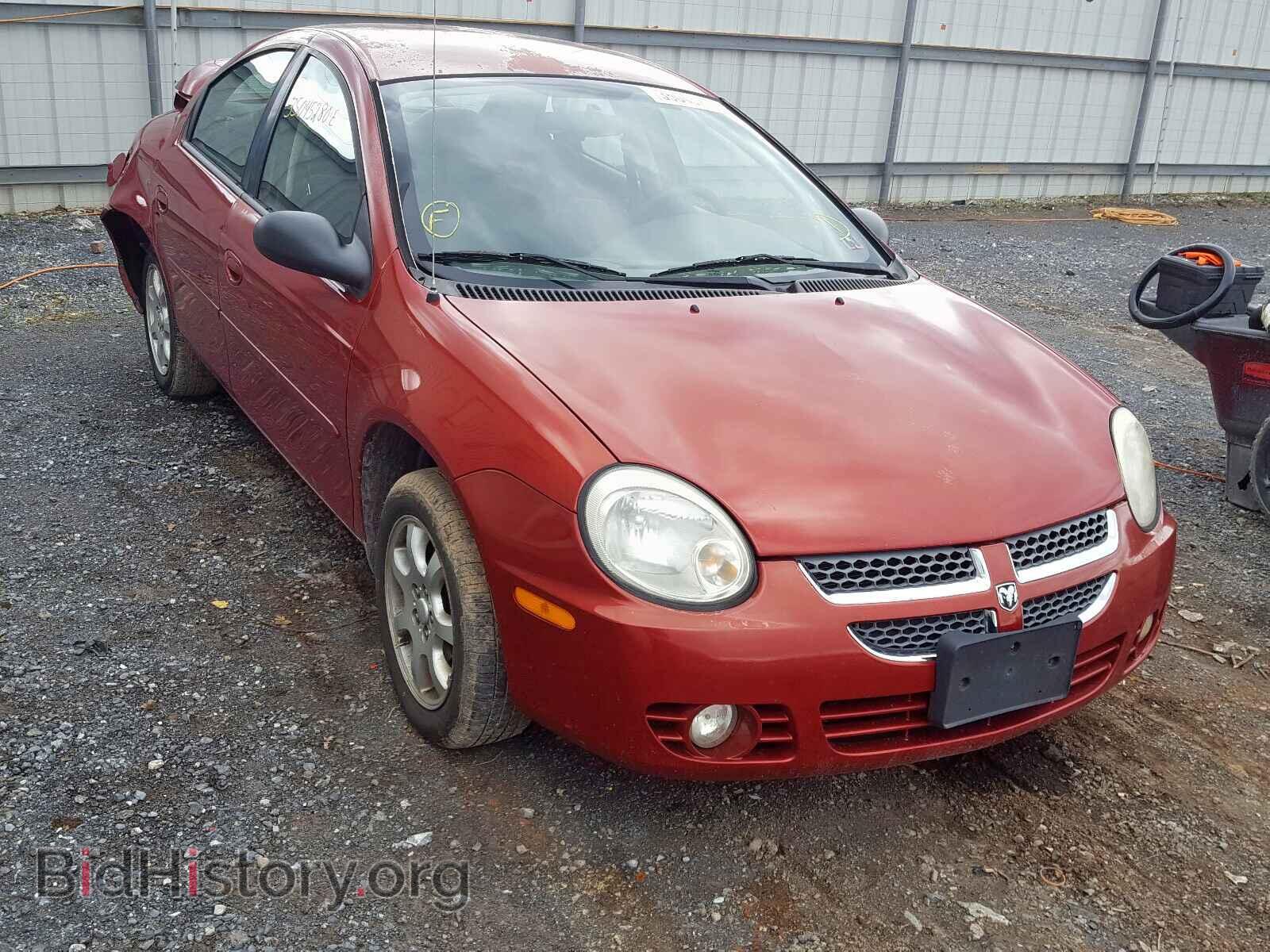 Фотография 1B3ES56C05D194206 - DODGE NEON 2005