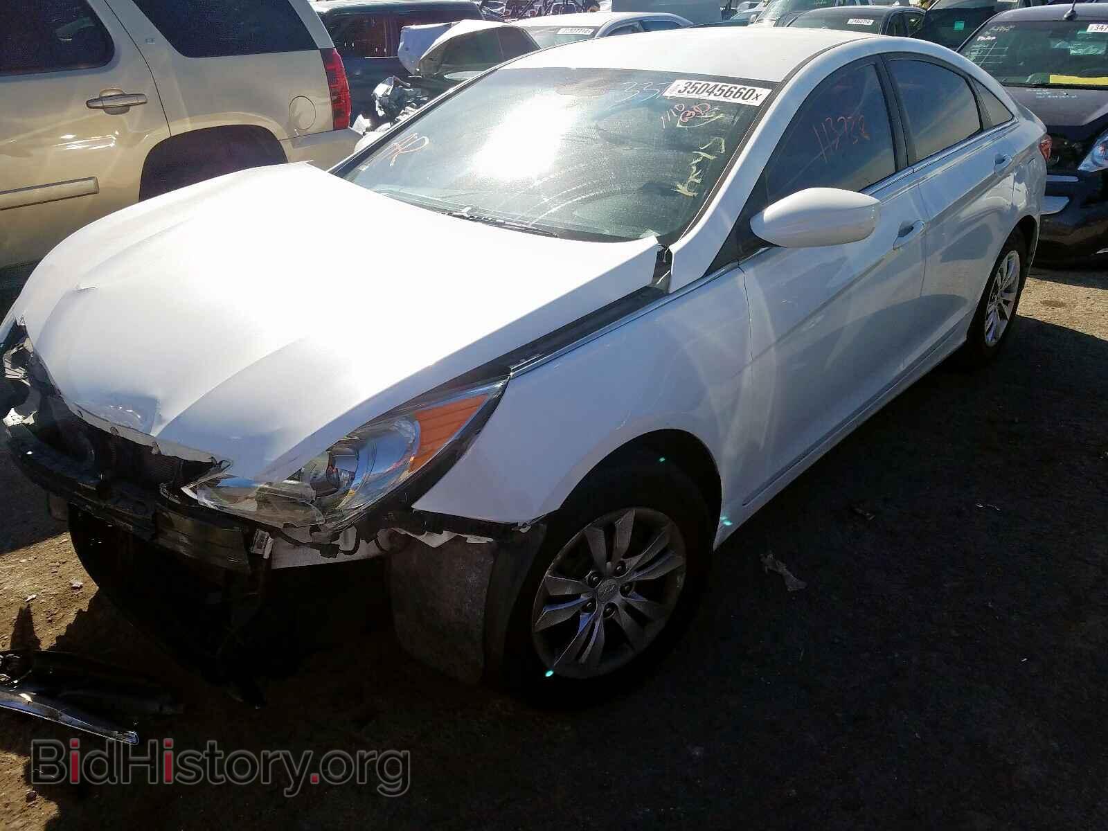 2012 HYUNDAI SONATA - VIN: 5NPEB4AC7CH318852 - Фото 2