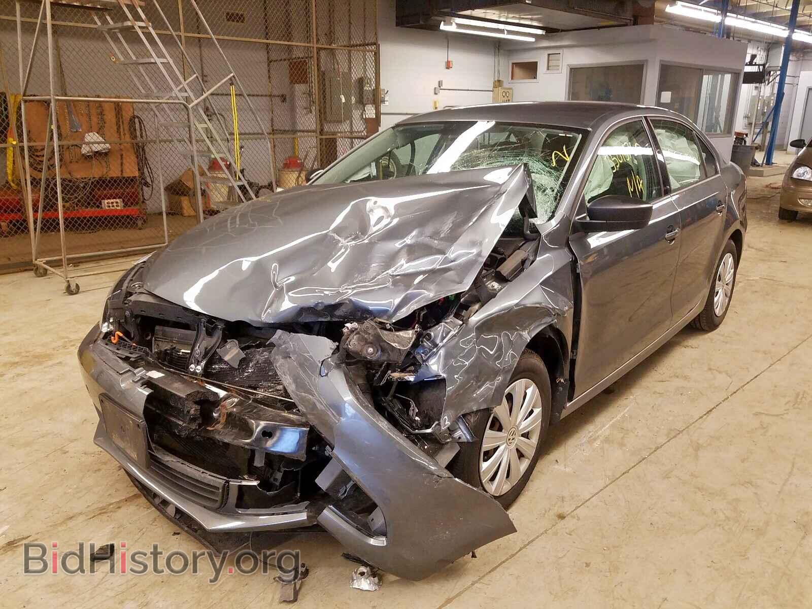 2014 VOLKSWAGEN JETTA - VIN: 3VW2K7AJ1EM222325 - Фото 2
