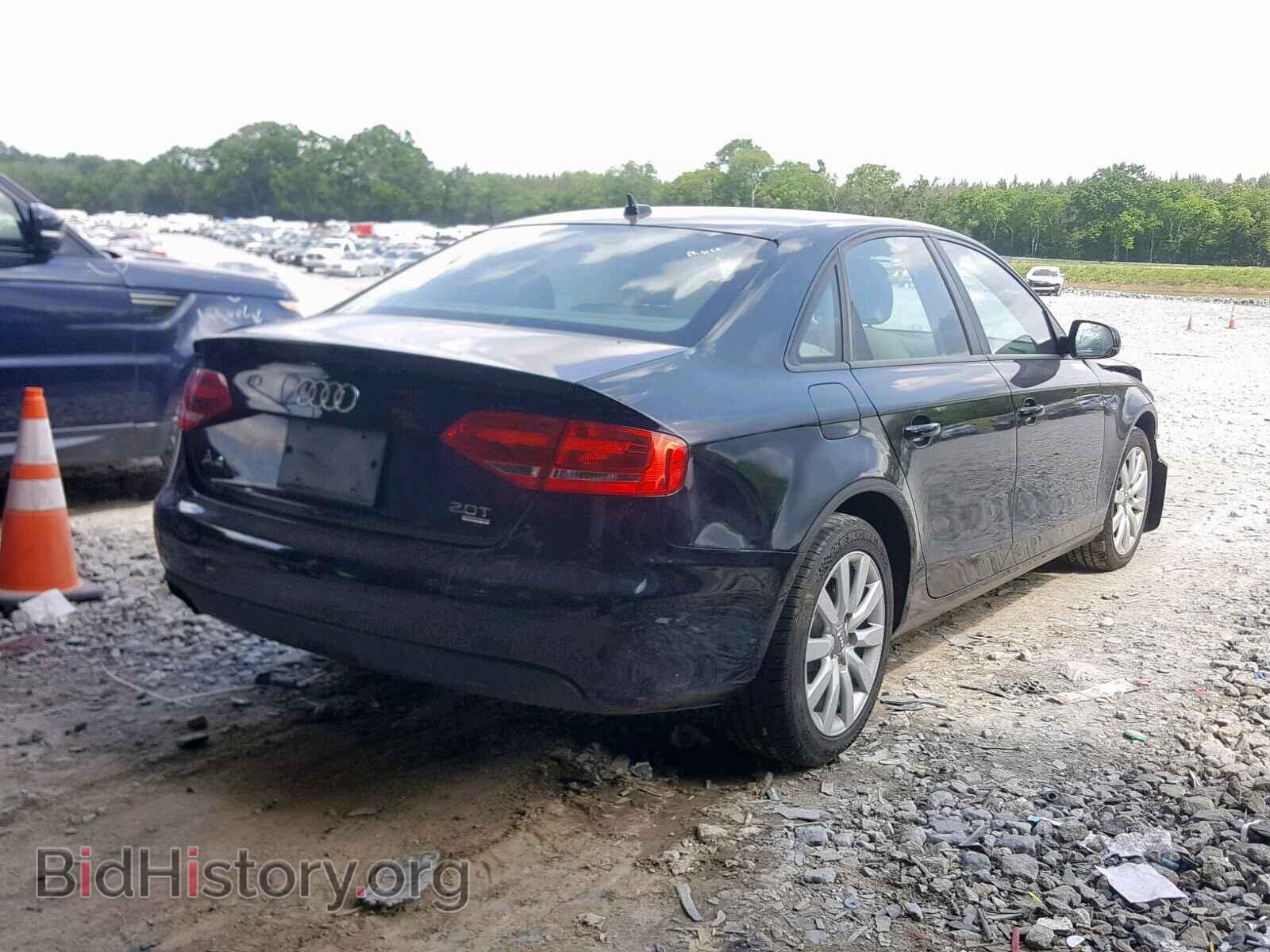 2012 AUDI A4 - VIN: WAUBFAFL1CN021166 - Photo 4