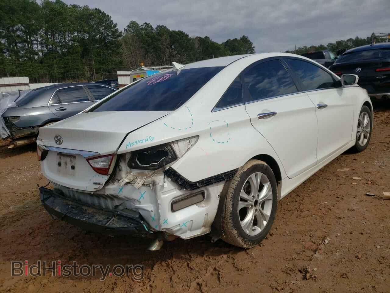 2011 HYUNDAI SONATA - VIN: 5NPEC4AC8BH258155 - Фото 4