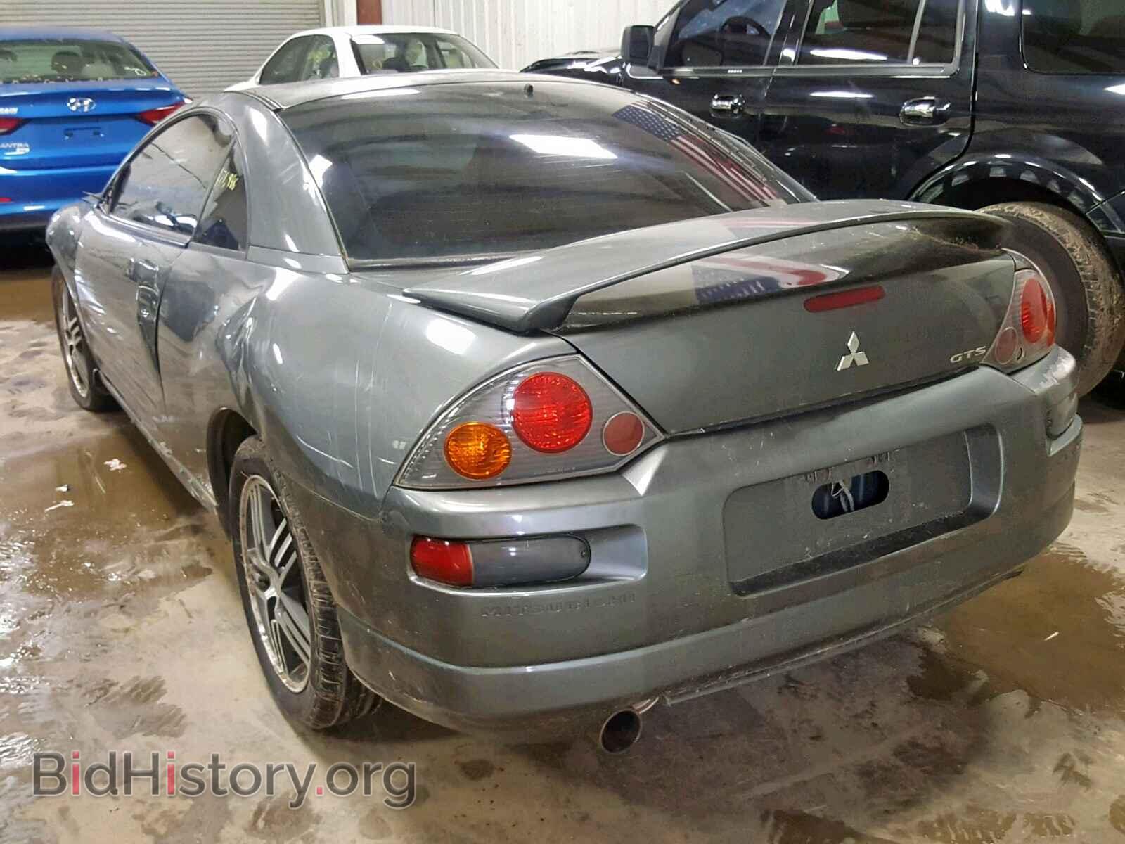 2003 MITSUBISHI ECLIPSE - VIN: 4A3AC74H03E162591 - Фото 3