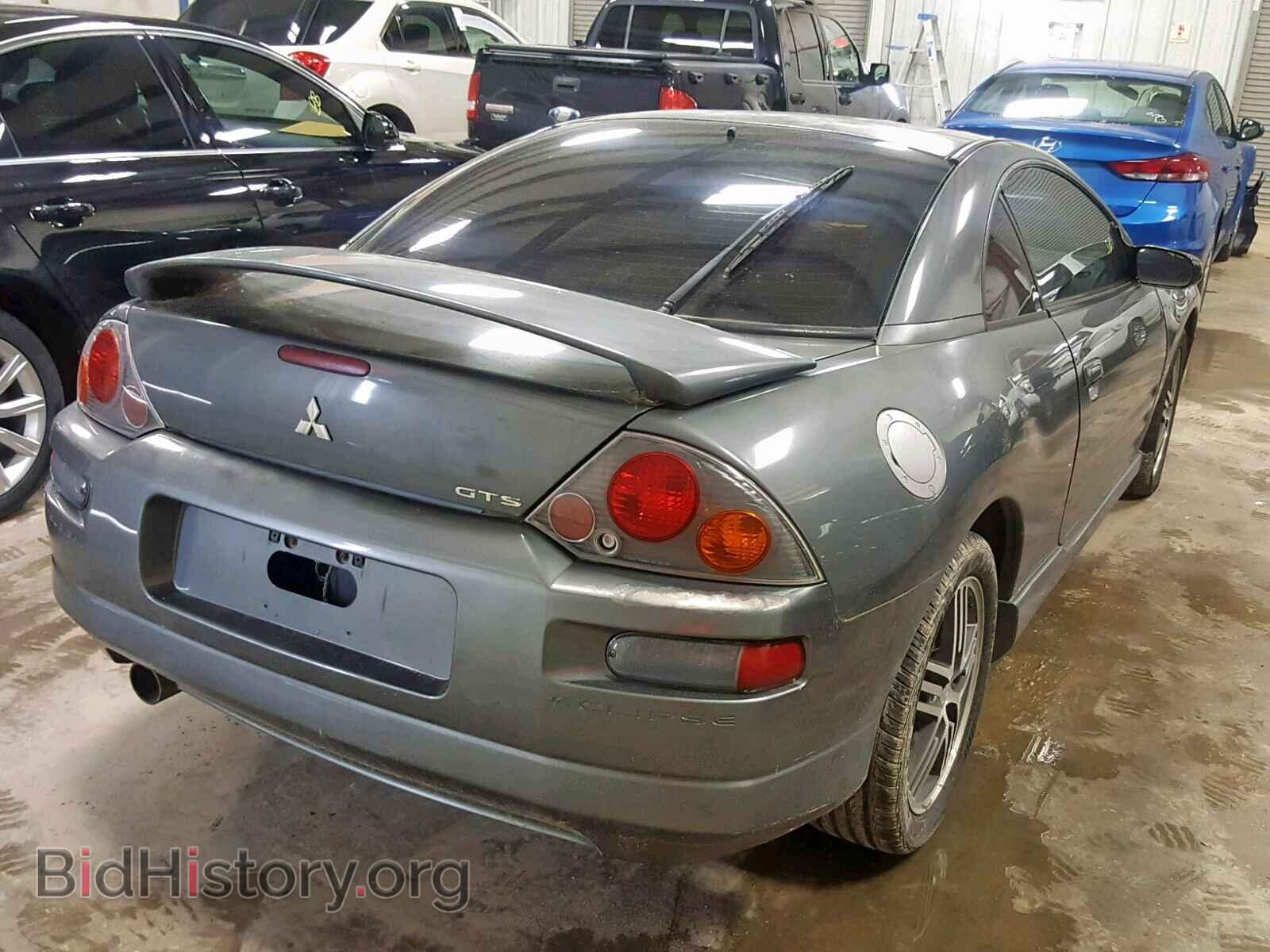 2003 MITSUBISHI ECLIPSE - VIN: 4A3AC74H03E162591 - Фото 4