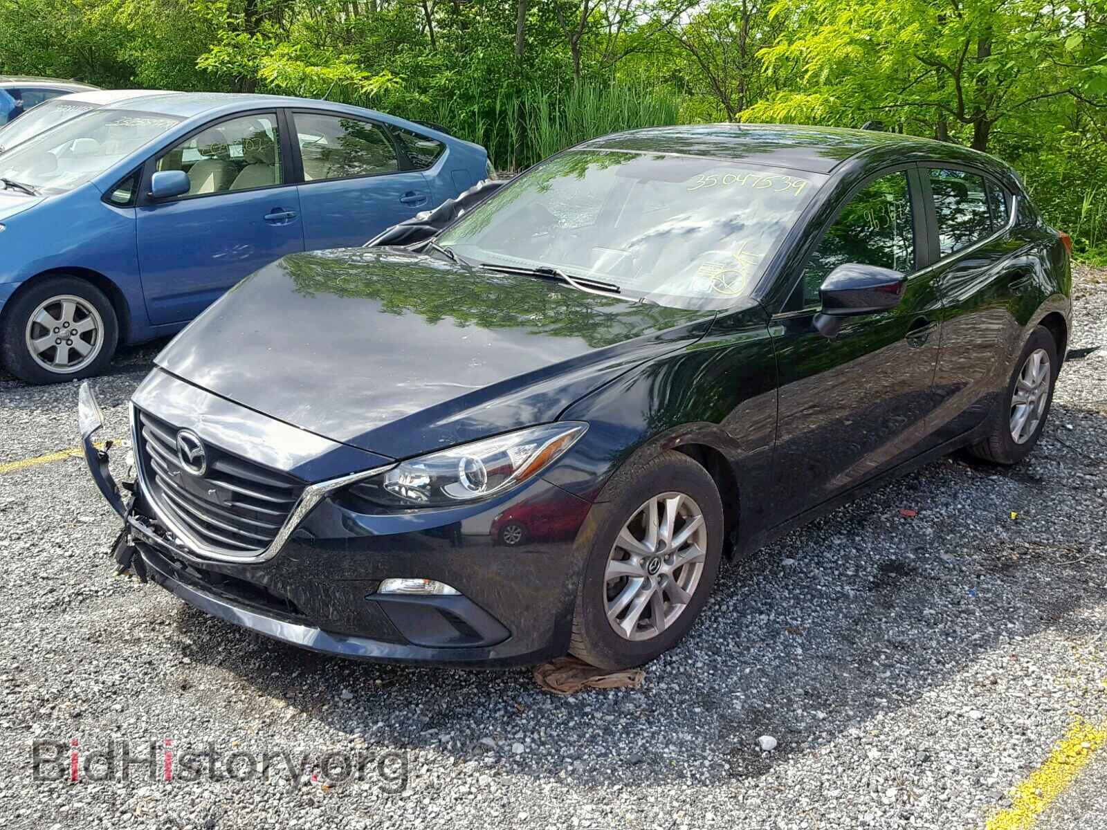 2014 MAZDA 3 - VIN: JM1BM1M76E1104472 - Фото 2
