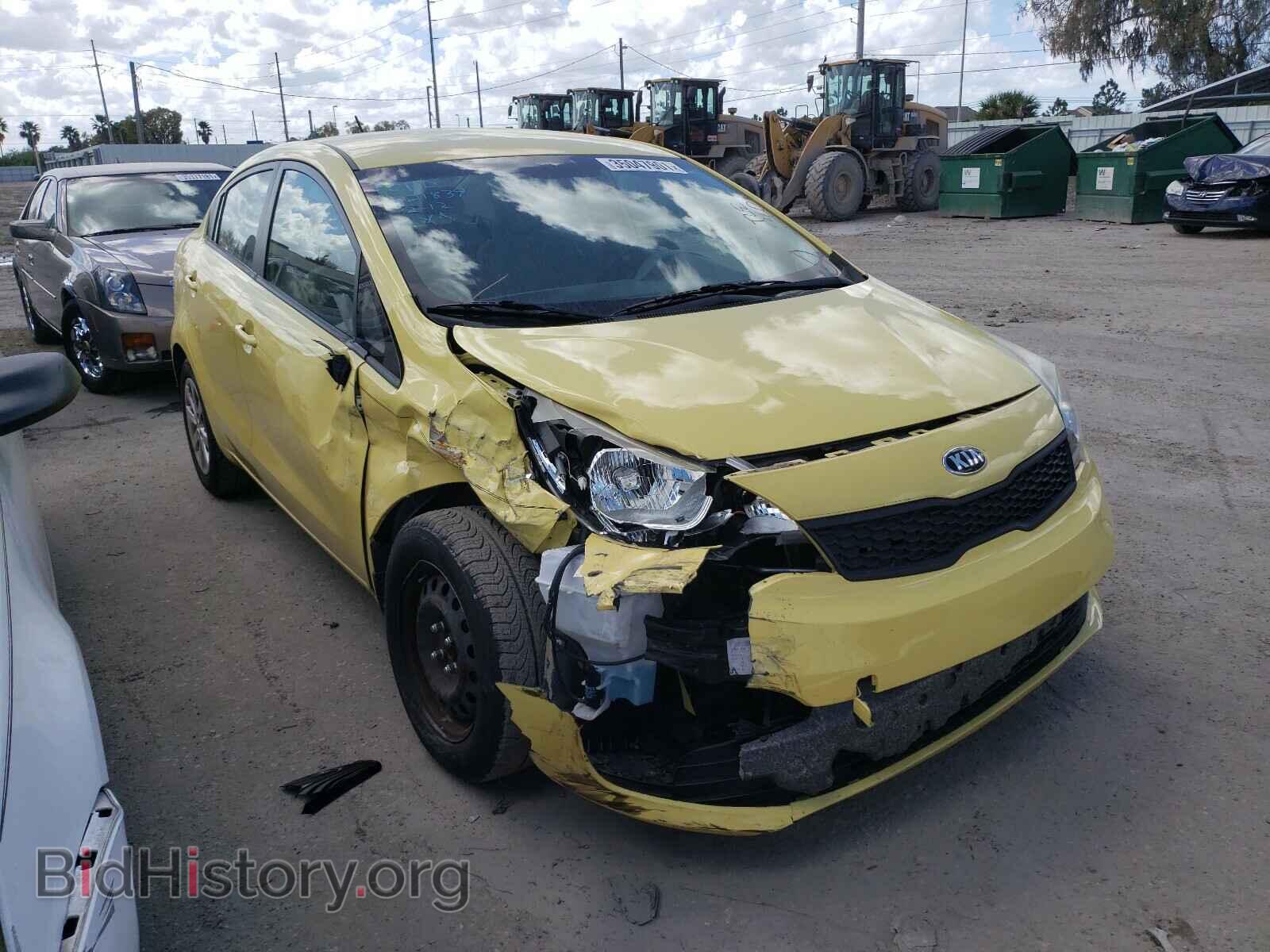 Фотография KNADM4A36G6554802 - KIA RIO 2016