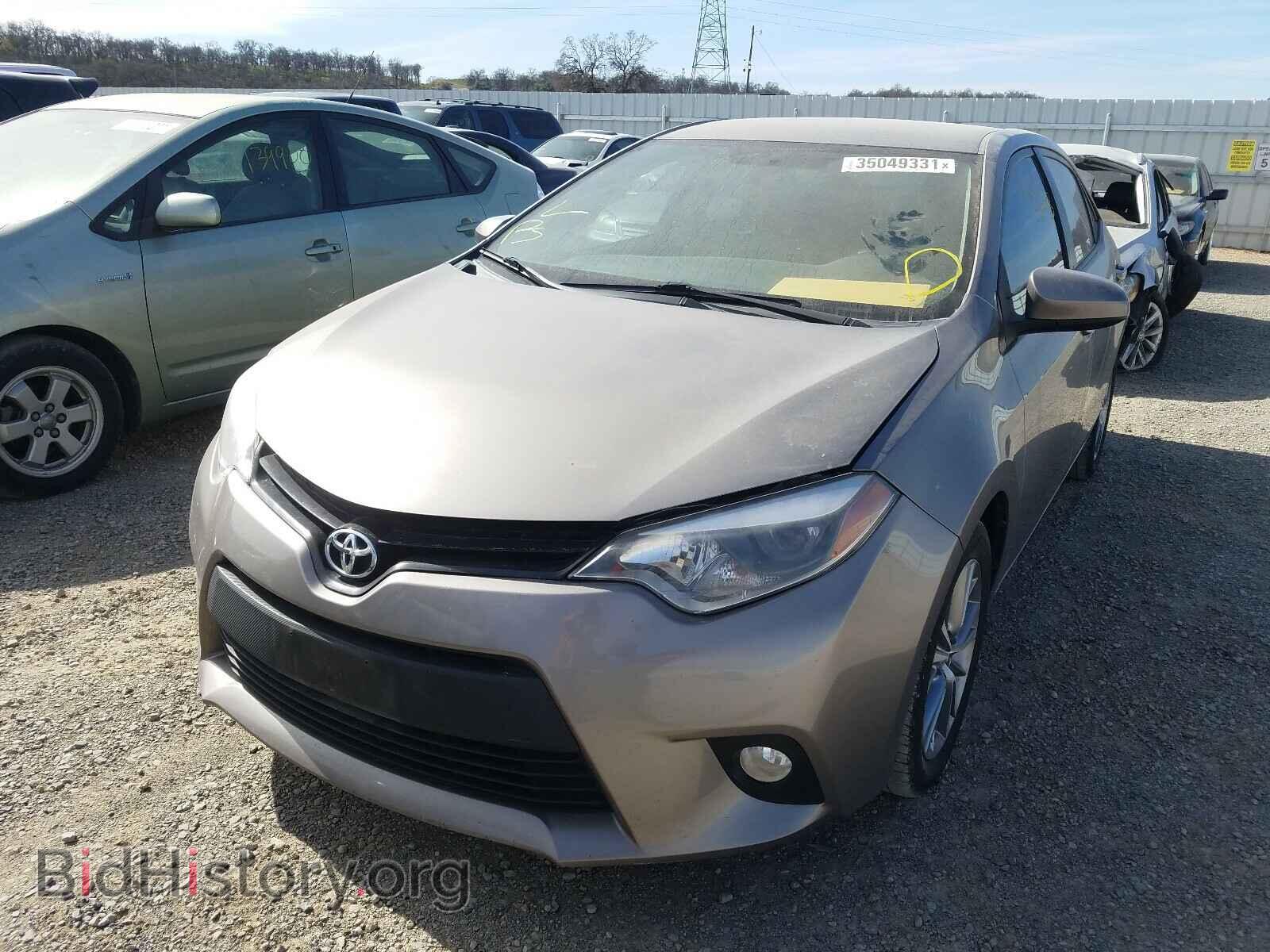 2014 TOYOTA COROLLA - VIN: 2T1BURHE4EC045456 - Photo 2