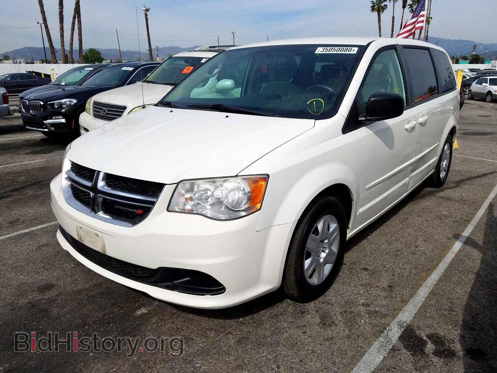 2012 DODGE CARAVAN - VIN: 2C4RDGBG6CR419950 - Фото 2