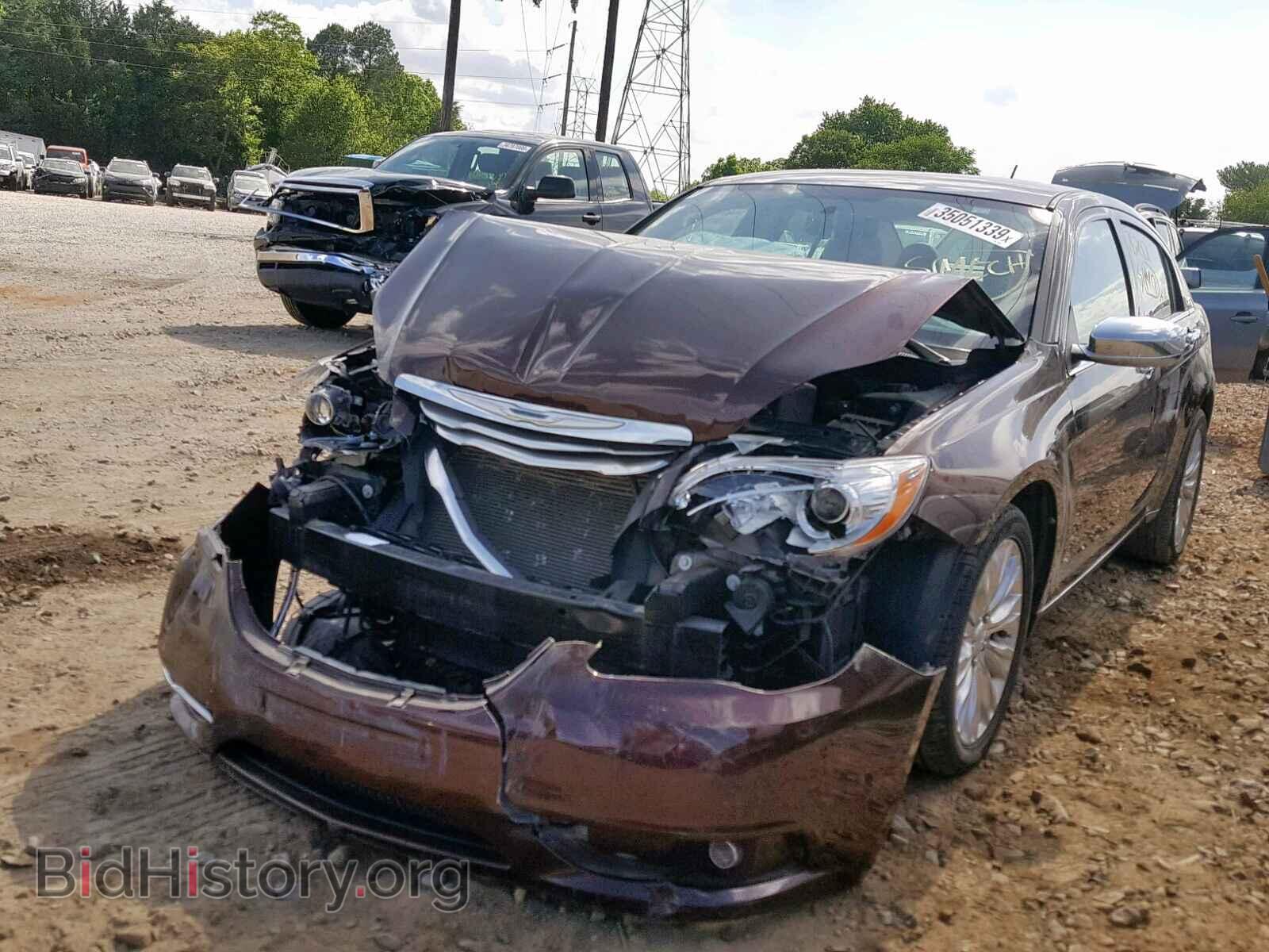 2013 CHRYSLER 200 - VIN: 1C3CCBCG2DN744883 - Photo 2